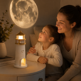 Lámpara Faro Lunar — ambiente instalada